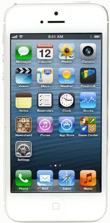 Смартфон Apple iPhone 5 64Gb White & Silver - Реж
