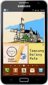 Смартфон Samsung Galaxy Note GT-N7000 Blue - Реж