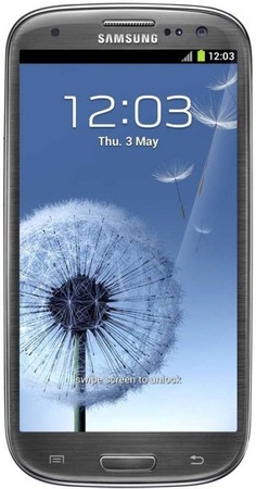 Смартфон Samsung Galaxy S3 GT-I9300 16Gb Titanium grey - Реж
