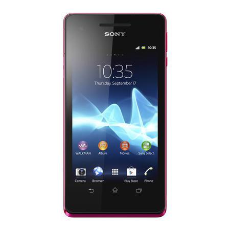 Смартфон Sony Xperia V Pink - Реж