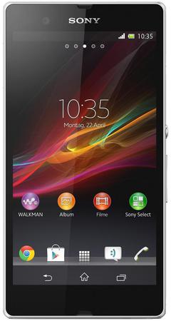 Смартфон Sony Xperia Z White - Реж